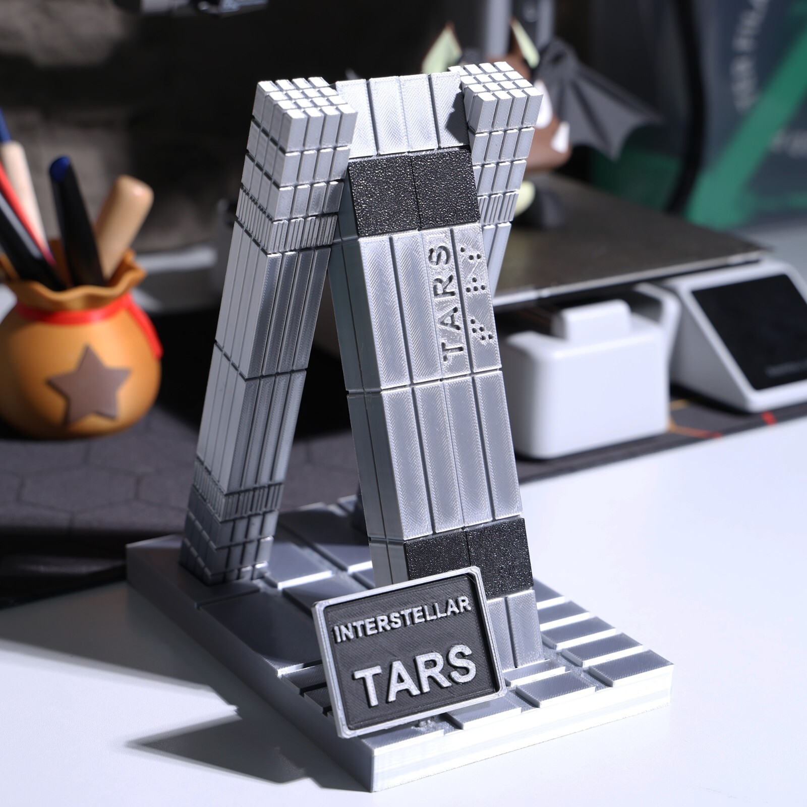 インターステラー　TARS フィギュア Interstellar Movie TARS Robot Figure Custom 3D Printed Model