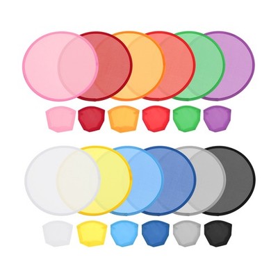 36Pcs 10" Foldable Flying Disc REPLACE Colorful Pocket Disc 12 Colors