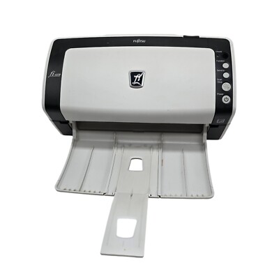 Fujitsu fi-6130 Desktop Document Scanner - MISSING TOP TRAY - NO Power Adapter!
