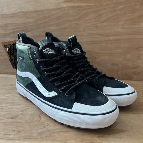 Vans Sk8 HI MTE 2 Utility Black Green Size 8.5 2-Tone