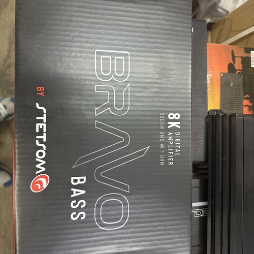 STETSON BRAVO BASS 8k 1 ohm アンプ Stetsom BRAVO BASS 8K Digital Subwoofer Amplifier Mono 1
