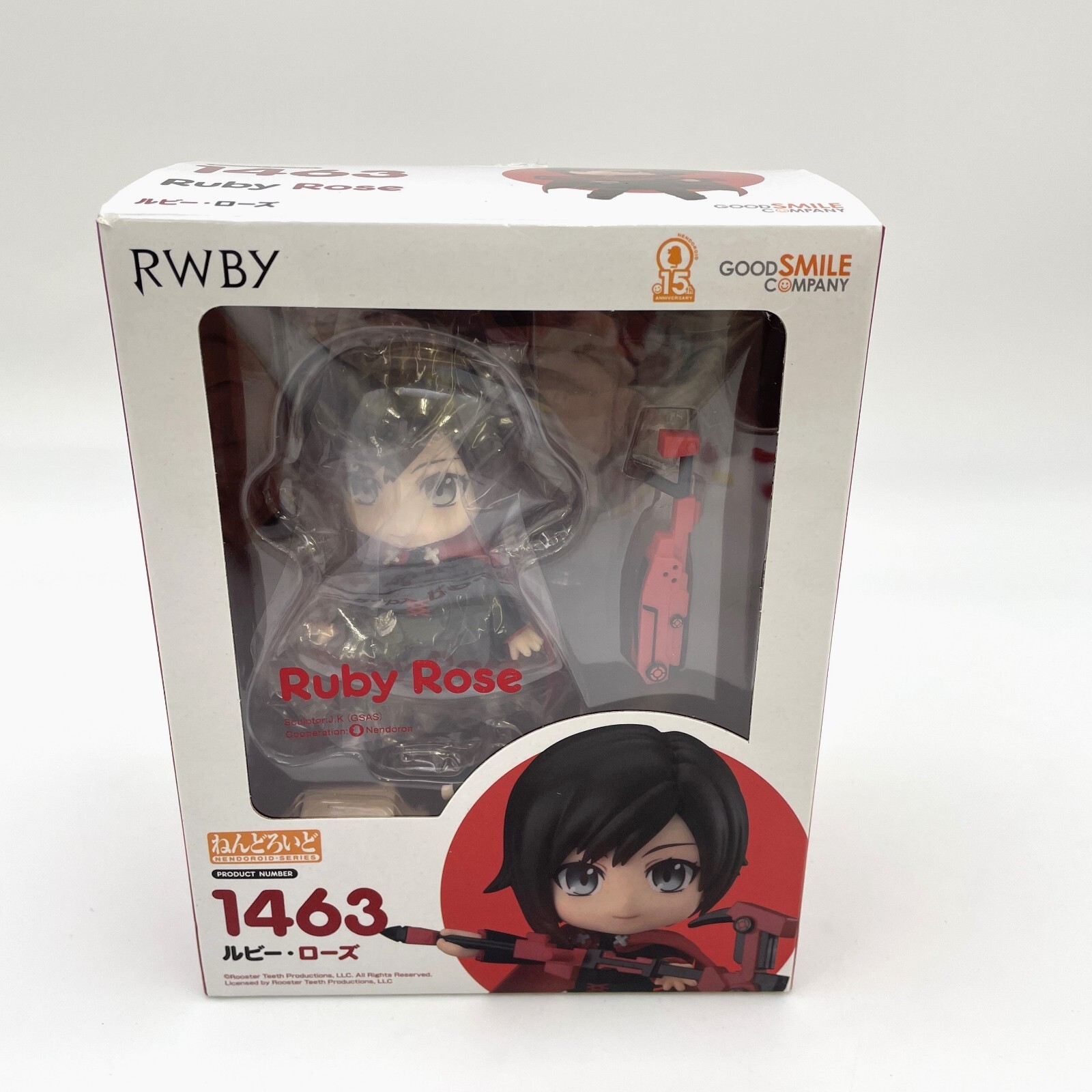 Nendoroid RWBY Ruby Rose Figure #1463 Good Smile Company