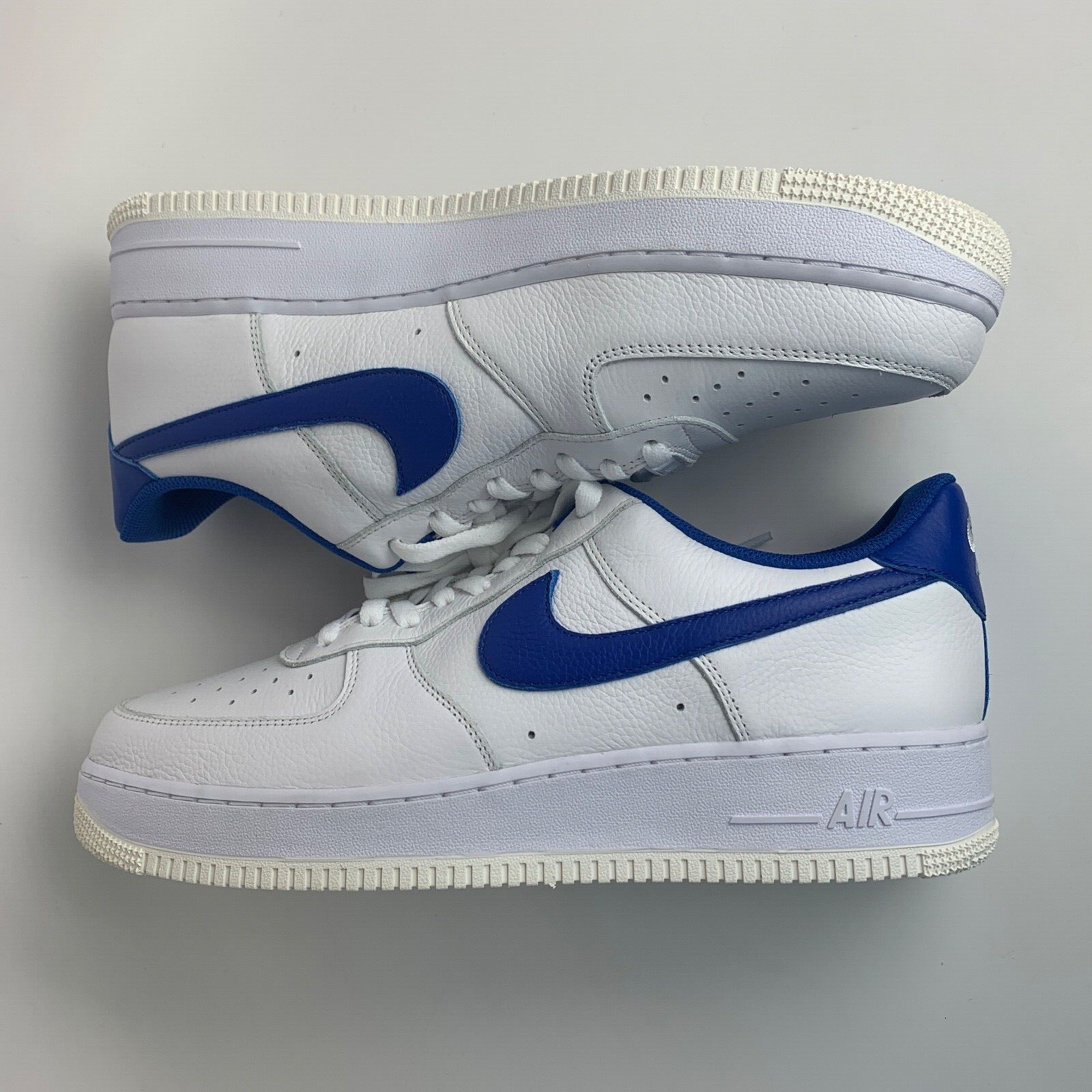 

Кроссовки Nike Air Force 1 Low By You ID, белые, ярко-синие, мужская обувь 13, Белый, Nike Air Force 1