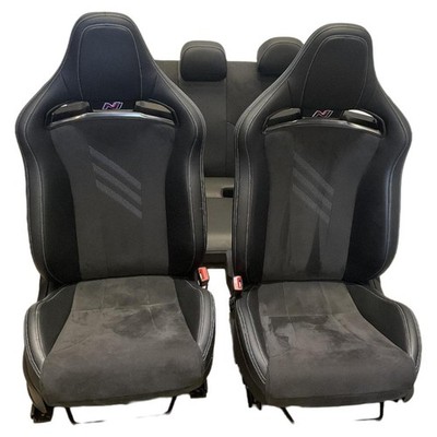 2022-2023 Hyundai Elantra Front & Rear Seat Set Korea Gasoline Sport Black OEM
