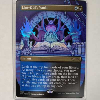 Lim-Dul's Vault - Foil - Borderless - NM - Secret Lair SLC - MTG