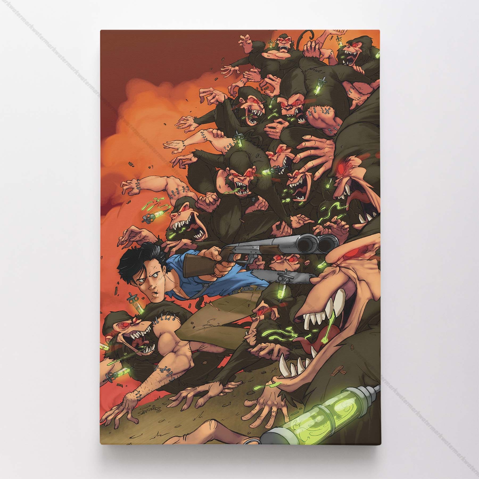 Army of Darkness Poster Canvas Evil Dead Ash Movie Art Print #054