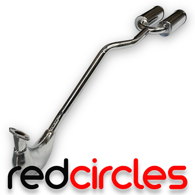 Mini bike 2024 dual exhaust