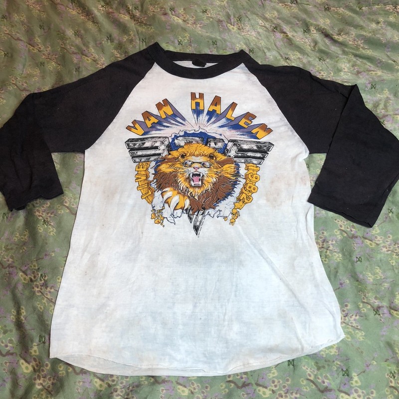 المسرح van halen jersey shirt 