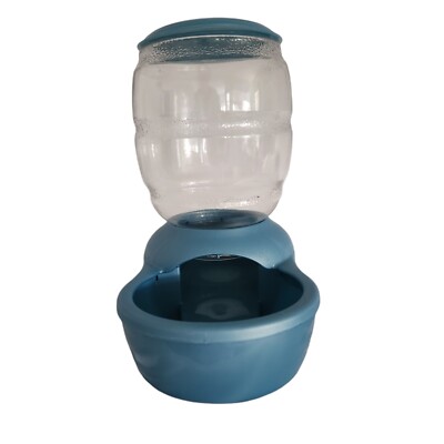 Petmate Replendish Feeder Automatic Cat and Dog Feeder Pearl Peacock Blue
