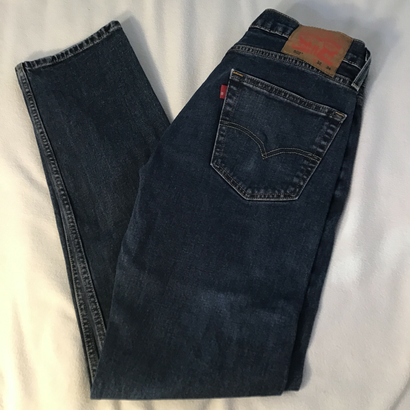 Купить Джинсы Men's Levis 502 Jeans 34 x 32 - Taper Fit - Blue - (CA00342  WPL 423) Red Label, цена 6 045 руб — (313719487103) ca00342