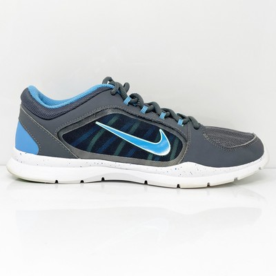 Nike Womens Flex Trainer 4 643083-005 Серые кроссовки Кроссовки для бега, размер 9, Серый, Flex Trainer 4