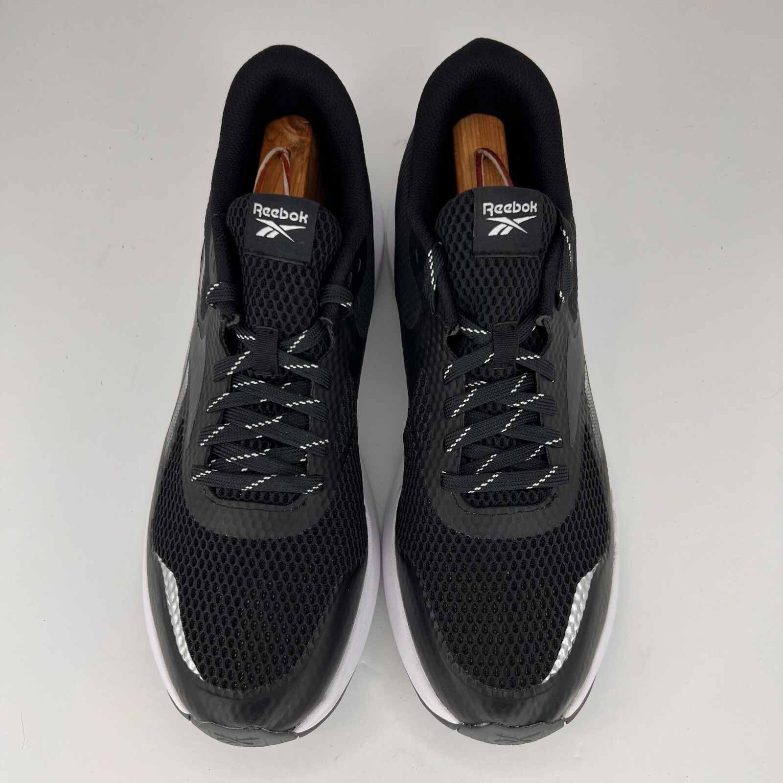 Reebok Mens H00797 Black Endless Road 3 Mesh Low Top Size 11 Running Shoes