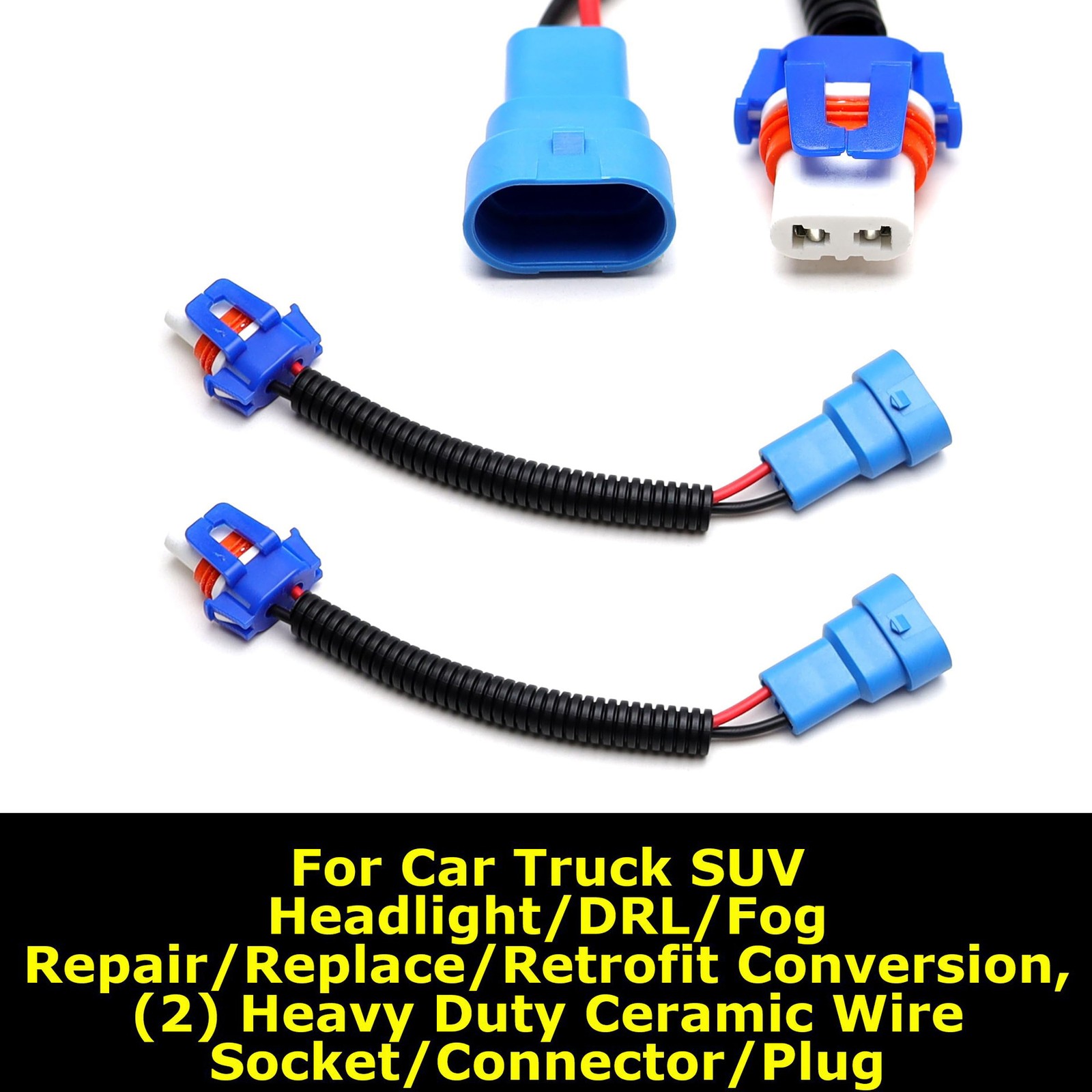 9005/9145/HB3/H10 Adapter Harness For Driving/Fog Lights by iJDMTOY