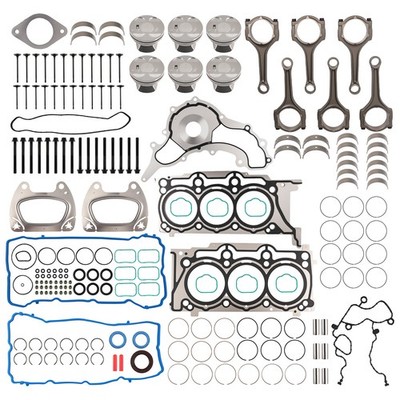 Connecting Rods & Pistons Combo w/ Bearings for Dodge Avenger 3.6L V6 2011-2014