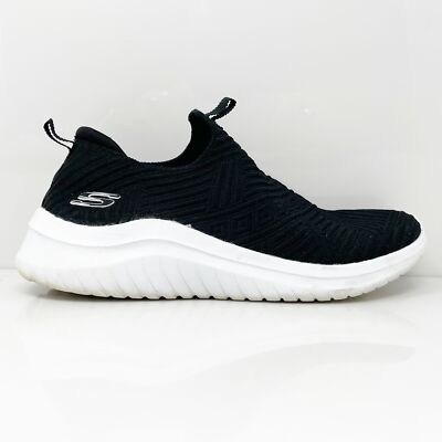 

Skechers Womens Ultra Flex 56110 Черная повседневная обувь Кроссовки Размер 8, Черный, Ultra Flex