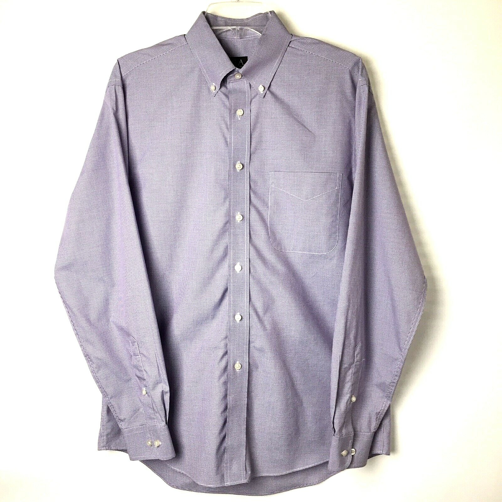 トップス ANGLAN Huge Check Work Shirt - Purple RT-