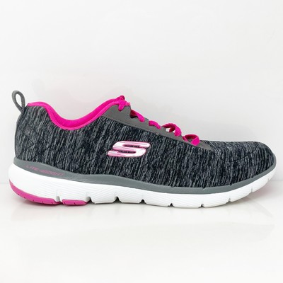 

Женские кроссовки Skechers Flex Appeal 3.0 13067 серые кроссовки размер 7.5, Серый, Flex Appeal 3.0