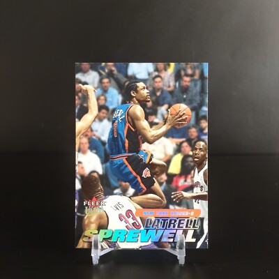 2000-01 Fleer Ultra Latrell Sprewell #18 New York Knicks