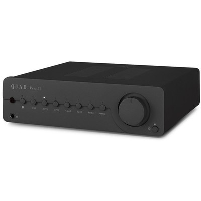 Quad Vena II Bluetooth Integrated Amplifier - Grey BT Compact Amp USB DAC