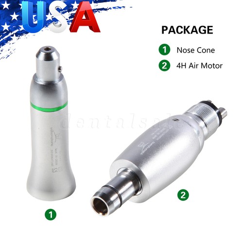 Dental Hygiene Prophy Handpiece Air Motor 4 Holes 4:1 Reduction 360 ° Swivel