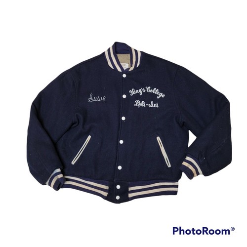 EMPIRE 70's varsity jacket vintage 襟付き EMPIRE 70's varsity jacket vintage 襟付き
