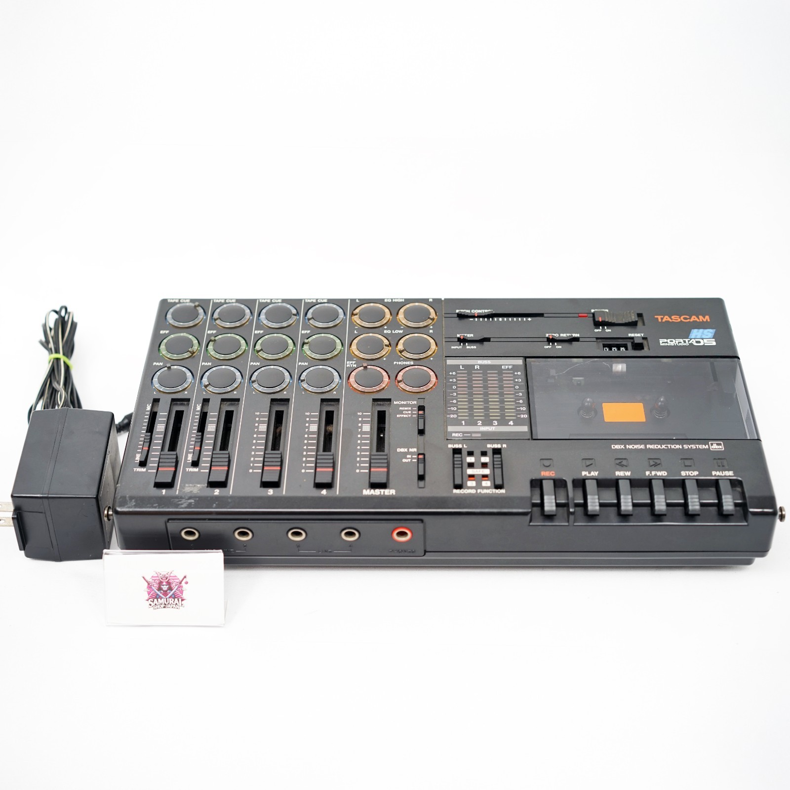 TASCAM PORTA 05 HS 整備動作品　マルチトラックレコーダ TASCAM Porta 05 HS Ministudio 4-Track Cassette Recorder Tested w