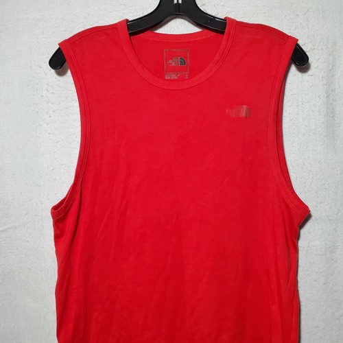The North Face Tank Top Men's Medium Red Sleeveless | eBay