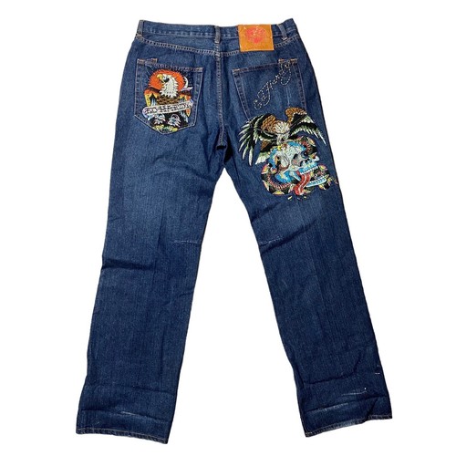 Ed hardy jeans エドハーディー デニム y2k 36 The Marketplace | This week's favorite: Original Ed Hardy
