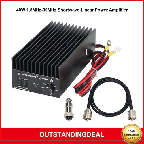 ＵＨＦ power/RF AMPLIER s-40 UHF RF Ham Radio Power Amp FDMA f/ Walkie-talkie Interphone