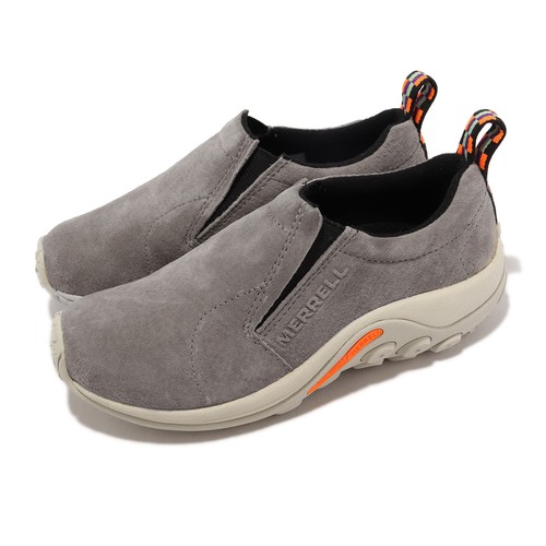 

Merrell Jungle Moc Suede Moon Rock Khaki Grey Женская повседневная обувь без шнуровки J005598, Jungle Moc