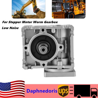 Worm Gear Reducer Speed Reducer Ratio 10 : 1 Gearbox For Nema 23 Stepper Motor