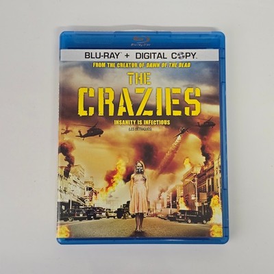 The Crazies Movie Blu-ray + Digital Copy Horror Thriller Cult Classic Alliance