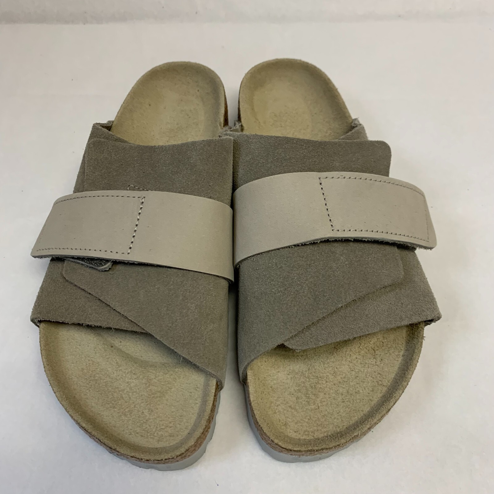 【関税&送料込】Birkenstock Sandalo Uji Nubuck Leather/Suede Faded Lime | BIRKENSTOCK