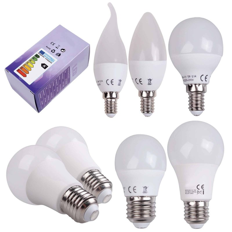 10x LED E27 Leuchtmittel 9W ww Lampe Glühbirnen Birne Leuchte