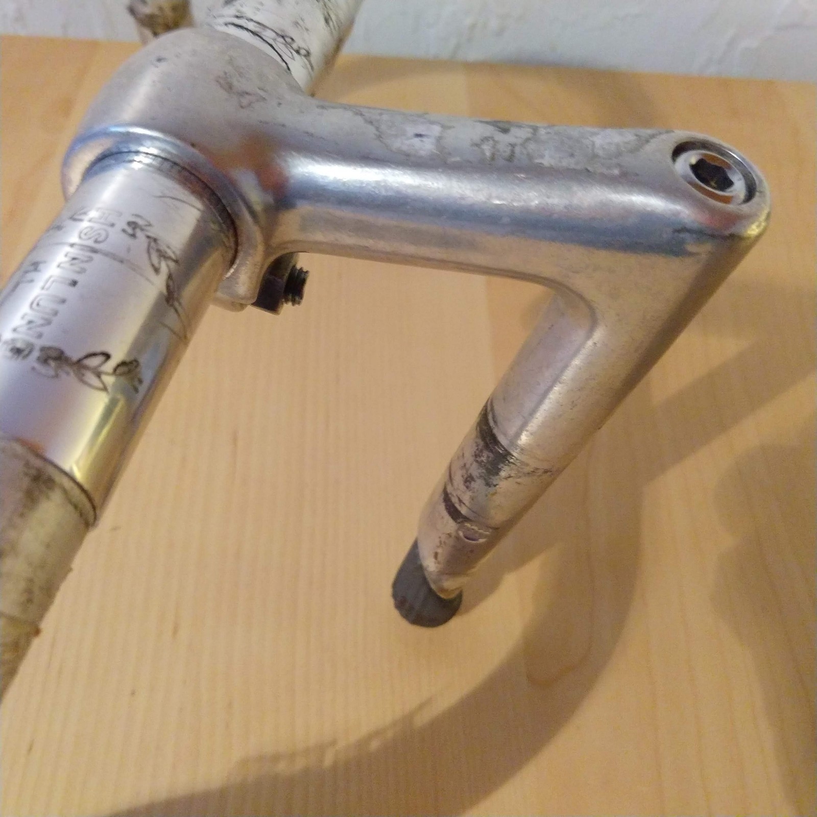 VTG 80mm Kalloy 22.2 quill stem and HSINLUNG alloy handlebars drop bars