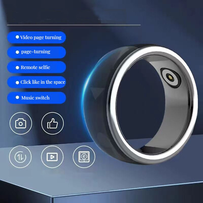 Smart Ring for TikTok Video Scrolling, E-Book Page Flipping, Music Control
