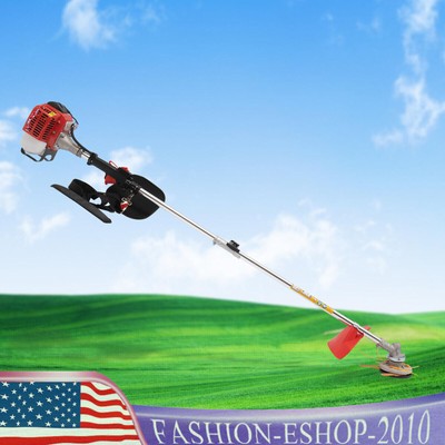 26cc Gas Powered Grass String Trimmer Weed Wacker Cutter Lawn Mower Edger 650W