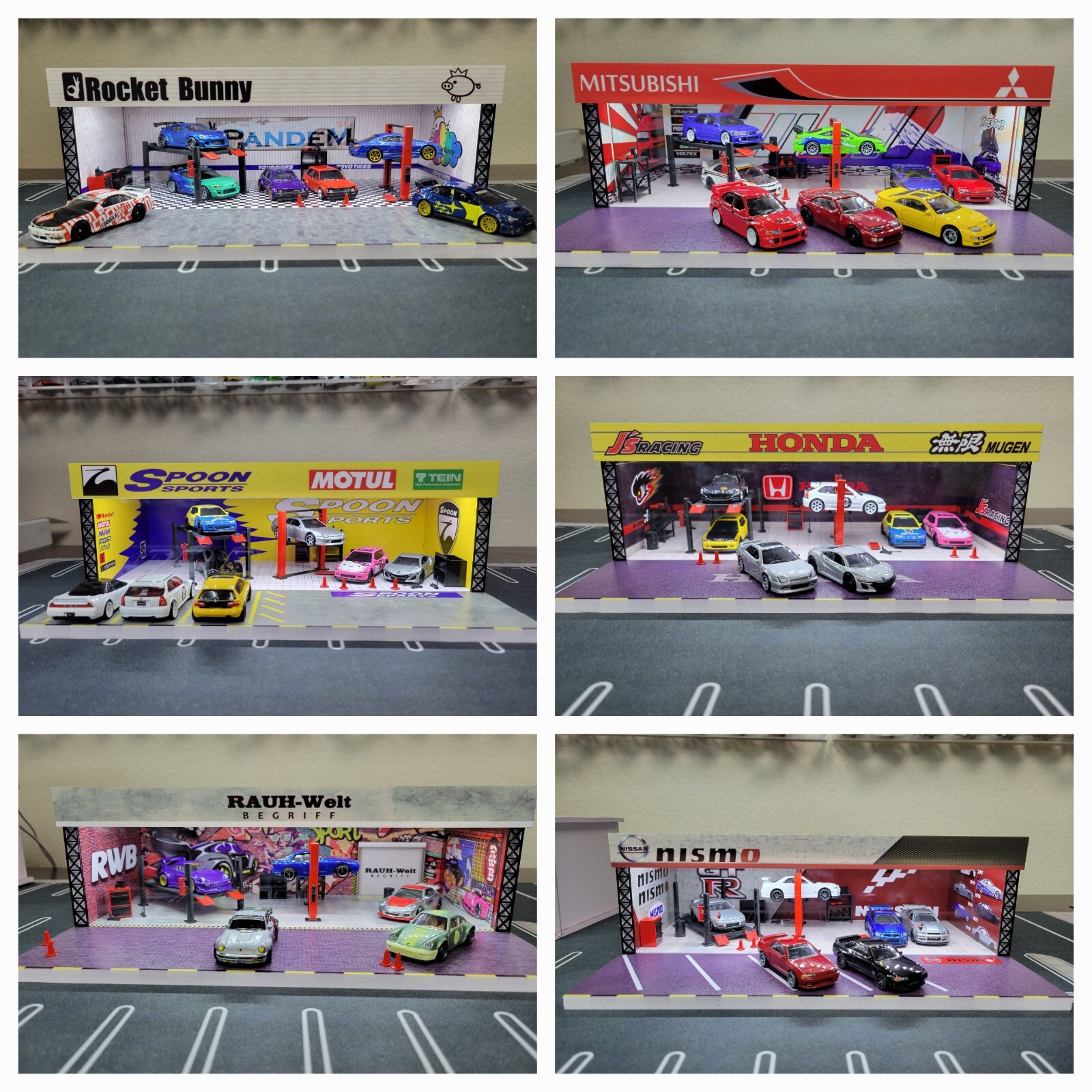 ☆ 1/64 Diorama Item 1:64 Premium Diecast Car Diorama Display | eBay