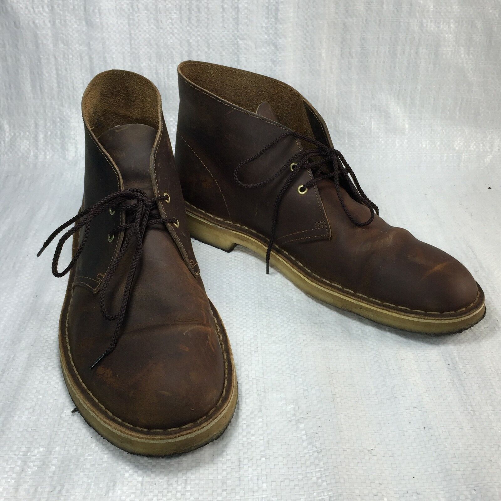 clarks originals desert boot mens chukkas beeswax leather