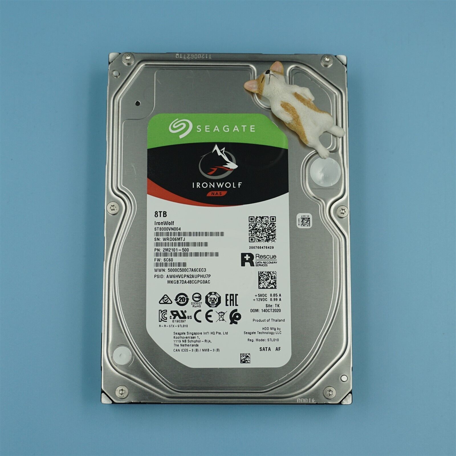 ST8000VN004 SEAGATE IRONWOLF 8TB 2M2101-500 7.2K 6Gb/S 3.5 ST8000VN004 SEAGATE IRONWOLF 8TB 2M2101-500 7.2K 6Gb/S 3.5