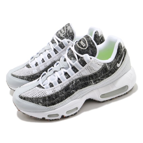 

Nike Wmns Air Max 95 SE Aura Grey Off Noir Женская повседневная обувь Кроссовки CV8830-400, Белый, Wmns Air Max 95 Se