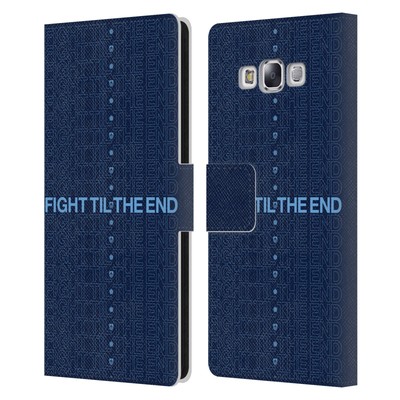 MAN CITY FC GRAPHICS LEATHER BOOK WALLET CASE COVER FOR SAMSUNG PHONES 3