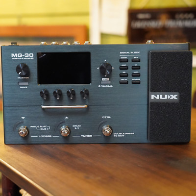 NUX MG-30 Versatile Modeler Guitar Multi-Effects Pedal TSAC-HD Brand New