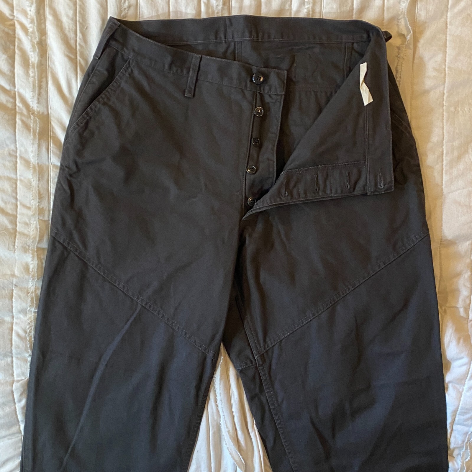 フリーホイーラーズ　ベスト　GREAT LAKES GMT.MFG.CO. 36 Freewheelers Great Lakes Gmt.Mfg.Co Pants Mens 36-34 Bluck