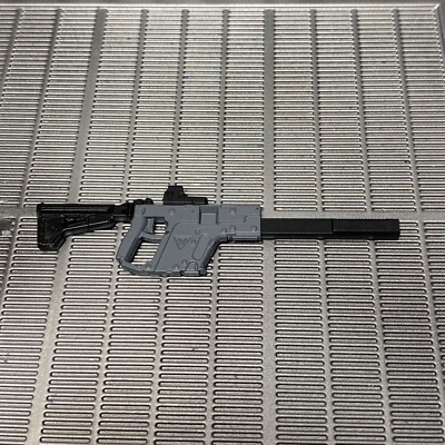 GI Joe Classified 6'' Valaverse Action Force Grey Kriss Vector Rifle