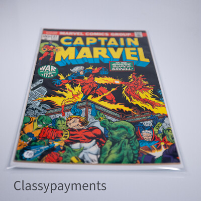 Captain Marvel #27 (1973) - Marvel Comics | Key Issue