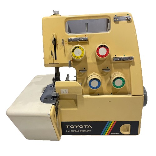 TOYOTA 6600 Serger Sewing Machine 3 & 4 Thread Overlock | eBay