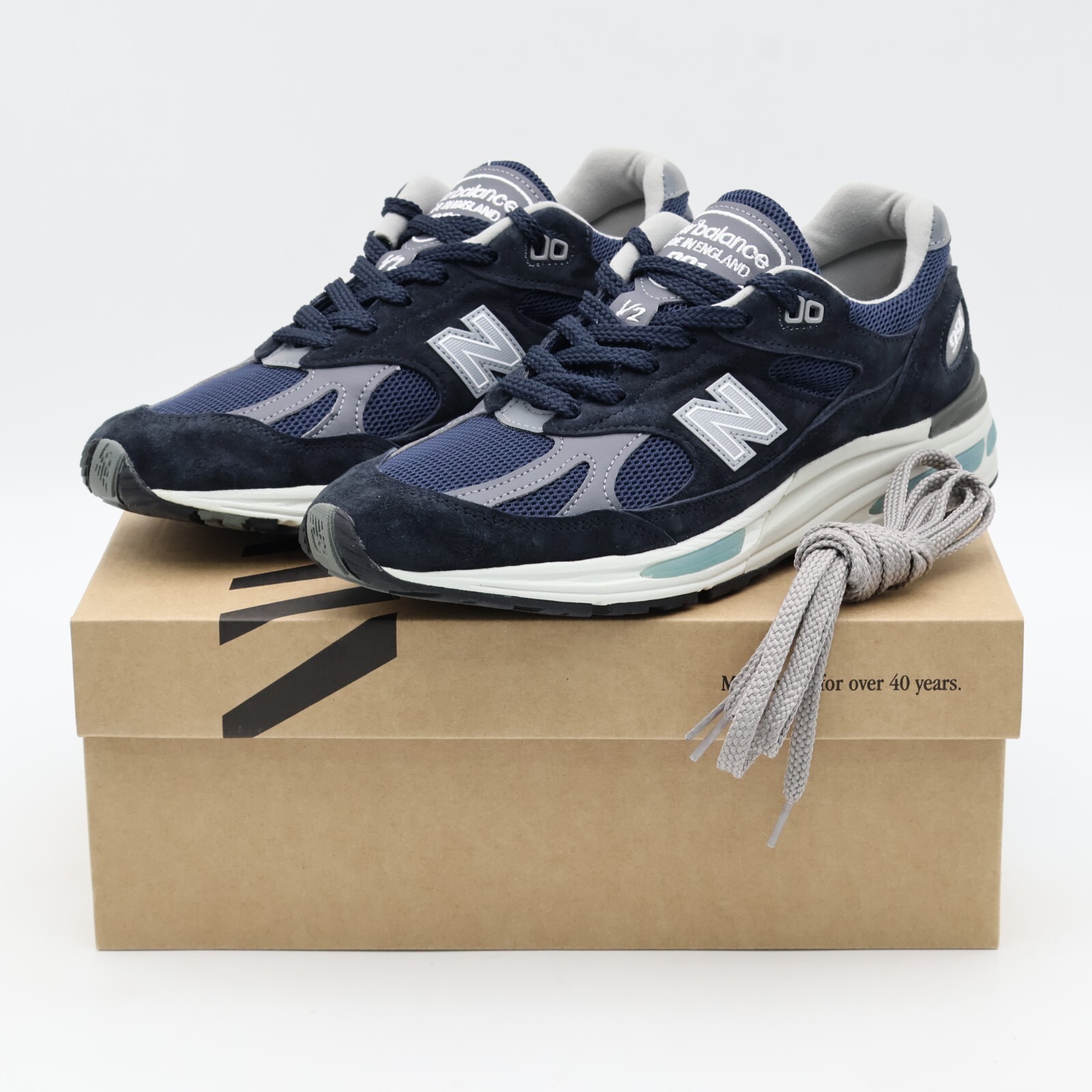 U991NV2 New Balance 991V2 Navy (Men's) | eBay
