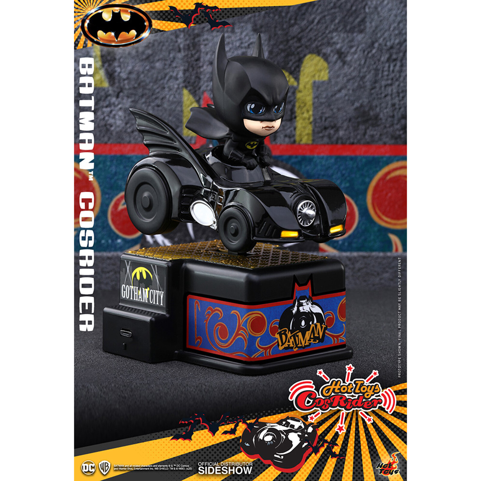 Коллекционная фигурка Hot Toys Cos Rider DC Batman 1989 ГОДА ВЫПУСКА, НОВАЯ В НАЛИЧИИ