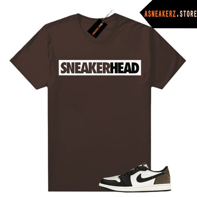 Matching Tee Shirt To Match 1s Low OG Mocha Sneaker Sneakerhead T-Shirt SNHD